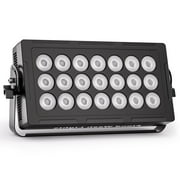 21PCS RGBW LED Strobe \u0026 Wash Light Kit - DMX512 Control, 4-in-1 Color Mixing for Clubs, Weddings, Concerts \u0026 Parties